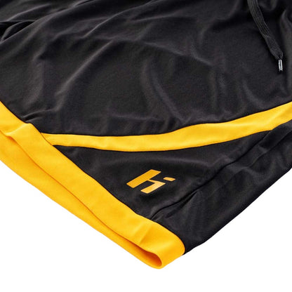 Black Bean-Saffron - Pack Shot - Huari Mens Platense II Shorts