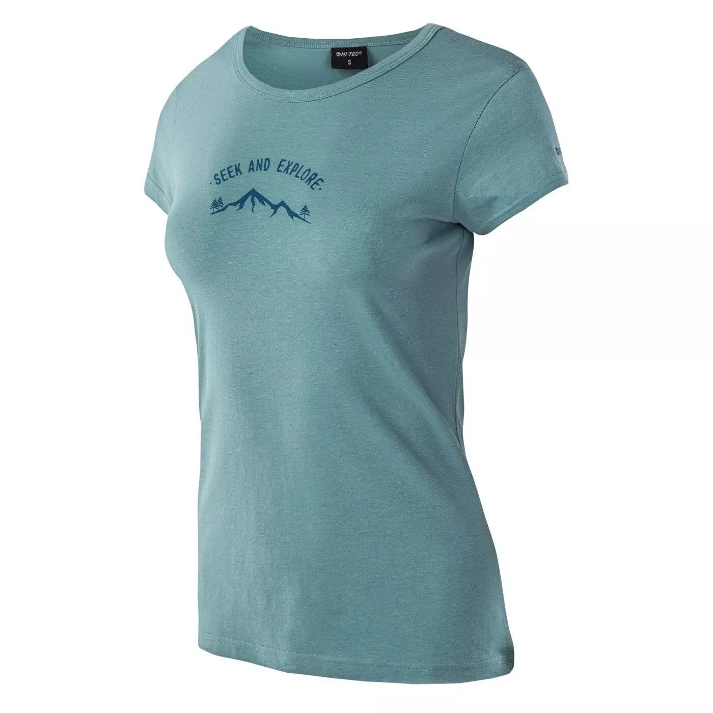 Dusty Turquoise - Side - Hi-Tec Womens-Ladies Lady Vandra T-Shirt