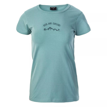 Dusty Turquoise - Front - Hi-Tec Womens-Ladies Lady Vandra T-Shirt