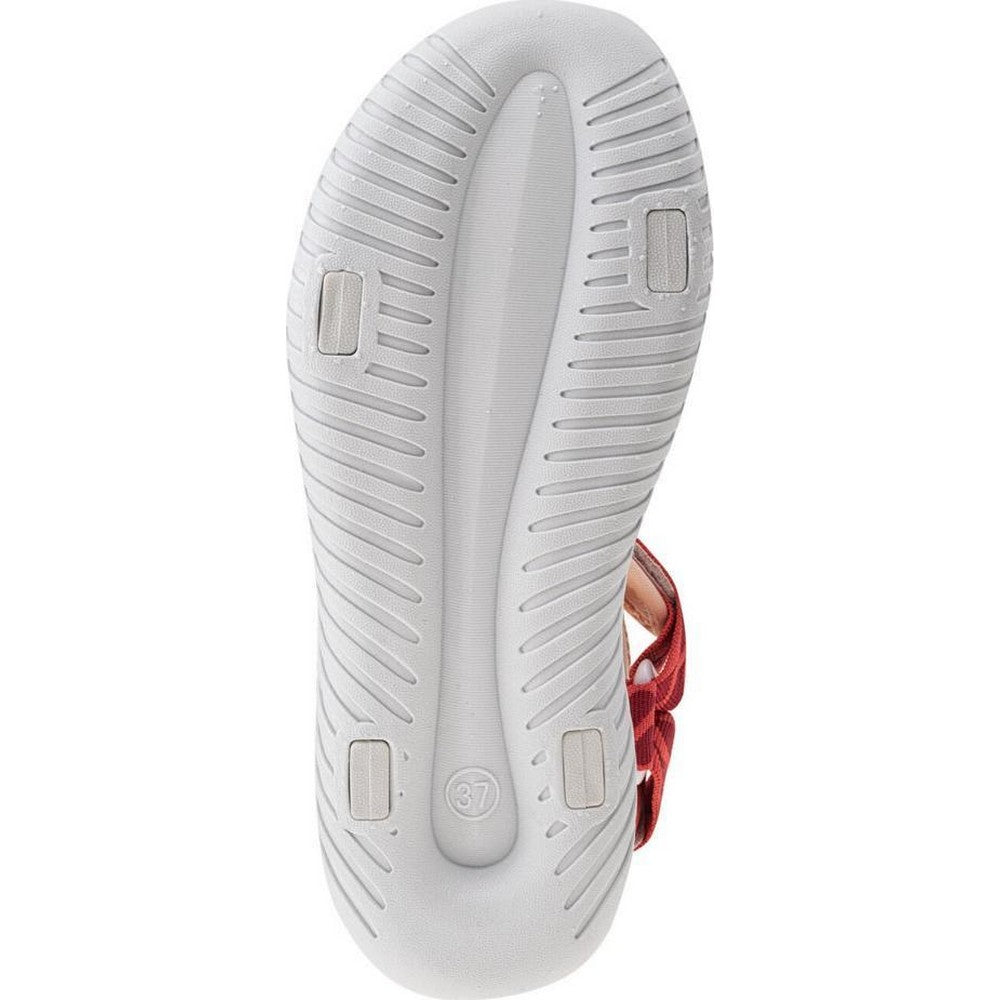 Pink-Beige - Back - Hi-Tec Womens-Ladies Hanar Sandals
