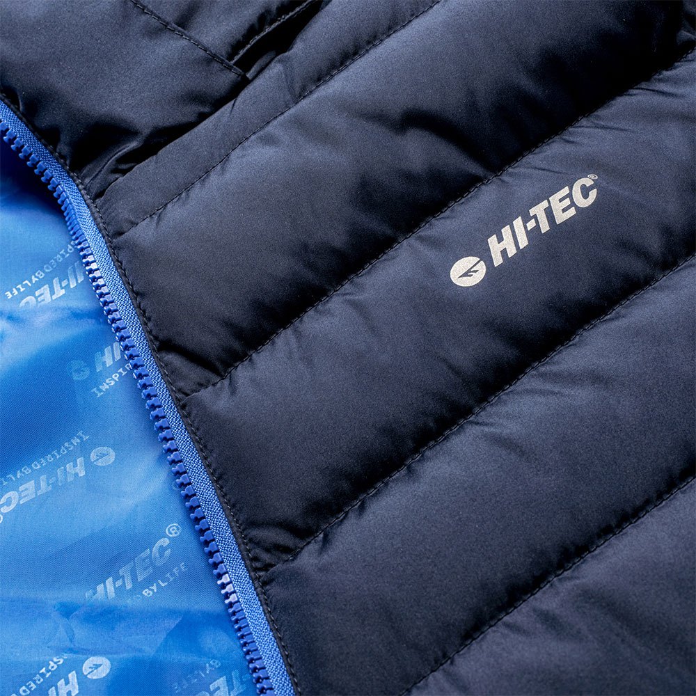 Dress Blue-Lapis Blue - Pack Shot - Hi-Tec Mens Michos Padded Jacket