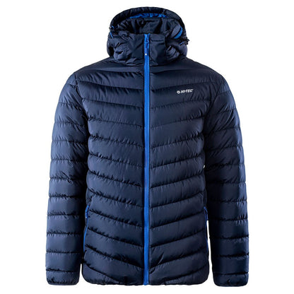 Dress Blue-Lapis Blue - Front - Hi-Tec Mens Michos Padded Jacket