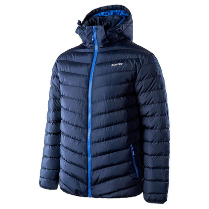 Dress Blue-Lapis Blue - Side - Hi-Tec Mens Michos Padded Jacket