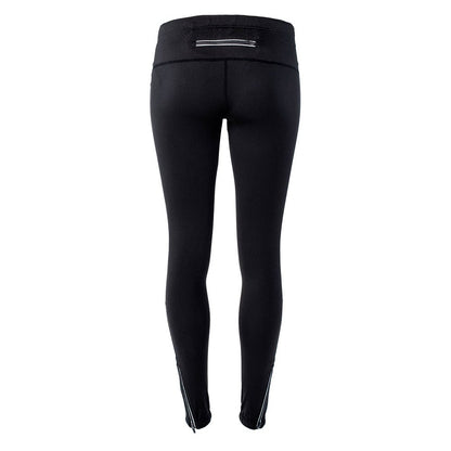 Black - Back - Hi-Tec Womens-Ladies Lady Mile Training Leggings