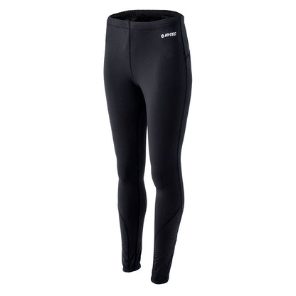 Black - Side - Hi-Tec Womens-Ladies Lady Mile Training Leggings