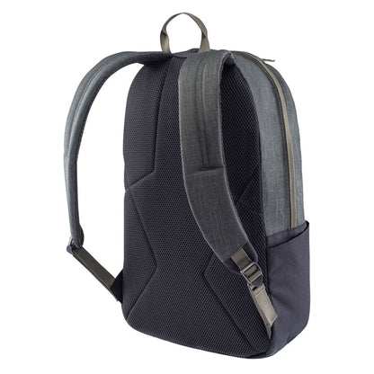 Green-Black Melange - Back - Hi-Tec Citan Logo 28L Laptop Backpack