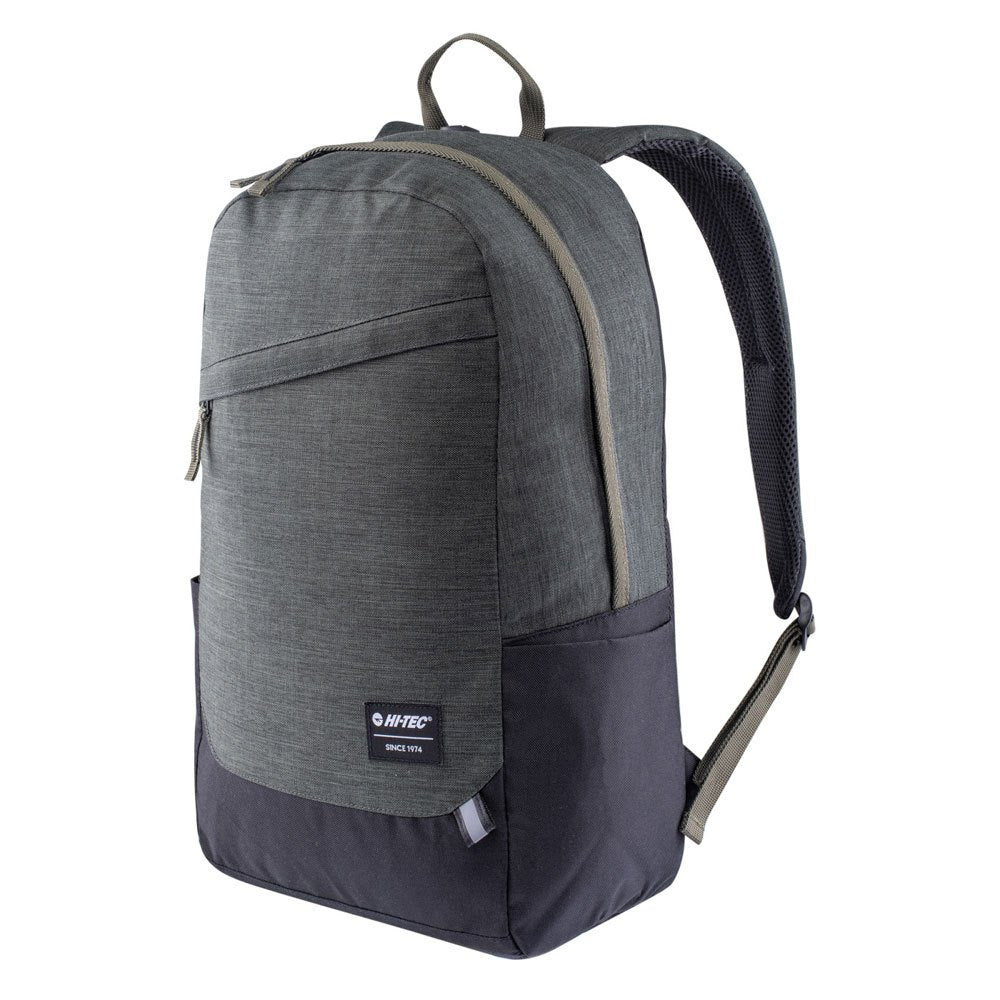 Green-Black Melange - Lifestyle - Hi-Tec Citan Logo 28L Laptop Backpack