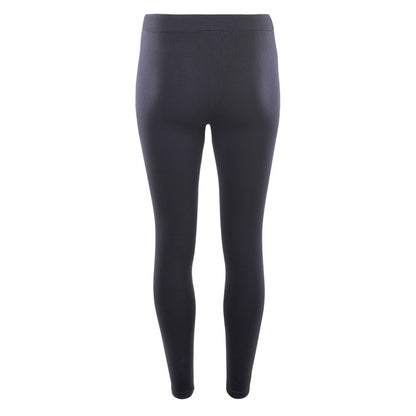 Black - Back - Hi-Tec Womens-Ladies Surim Thermal Leggings