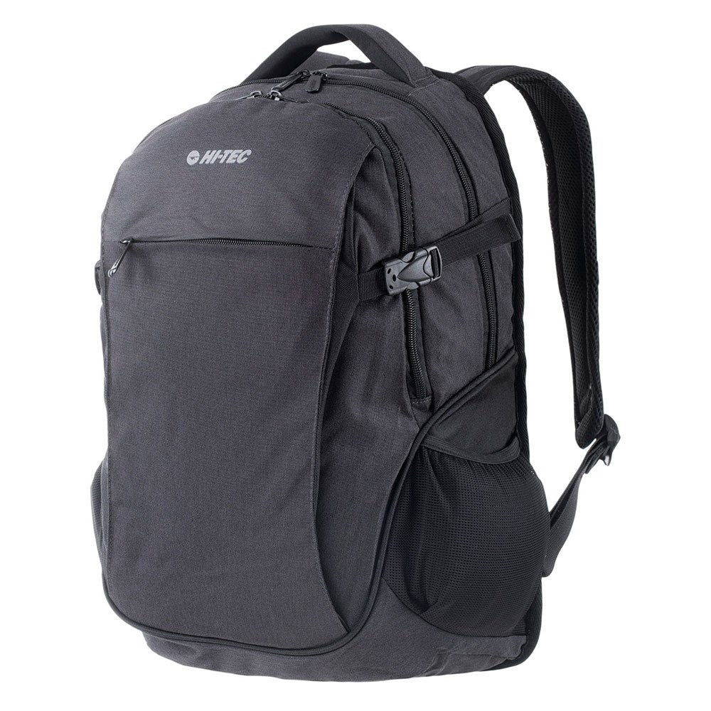 Black - Side - Hi-Tec Tobby Logo 25L Backpack