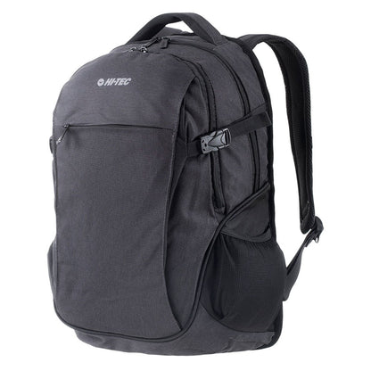 Black - Side - Hi-Tec Tobby Logo 25L Backpack