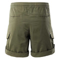 Olive Night - Back - Iguana Womens-Ladies Irim Shorts