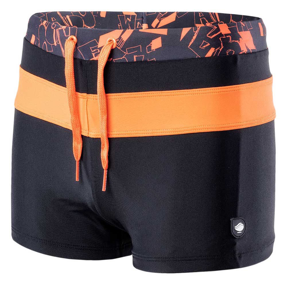 Black-Puffin´s Bill - Side - Aquawave Childrens-Kids Tahu Swim Shorts