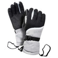 Grey Melange-Black - Front - Iguana Womens-Ladies Kano Ski Gloves