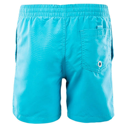 Hawaiian Ocean - Back - Aquawave Childrens-Kids Apeli Swim Shorts