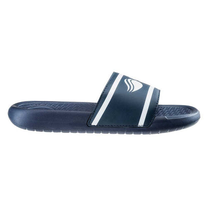 Navy-White - Back - Aquawave Womens-Ladies Arwedi Sliders