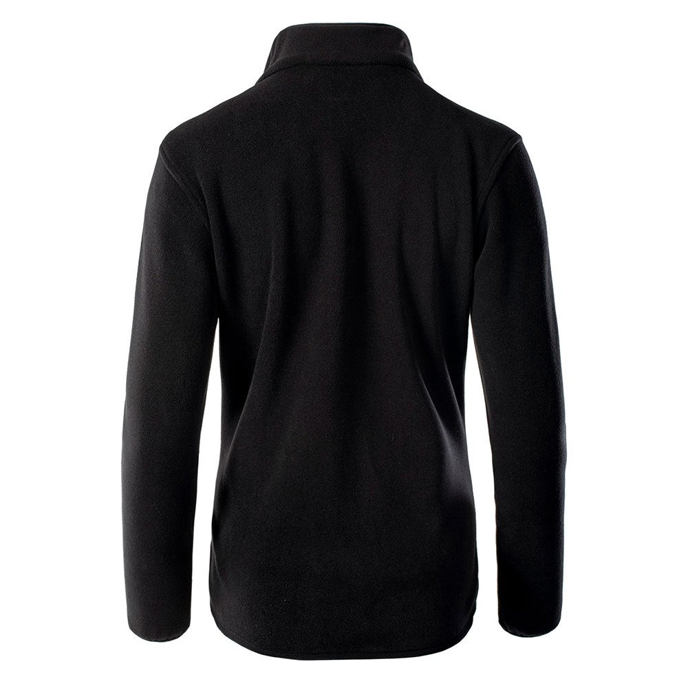 Black-Black - Back - Hi-Tec Womens-Ladies Lady Zoe Fleece Jacket
