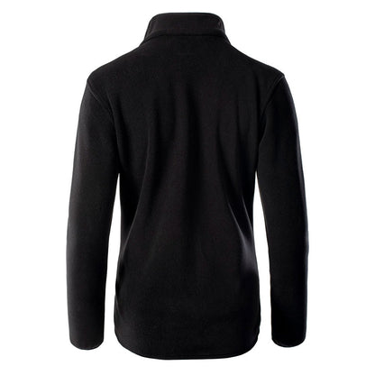 Black-Black - Back - Hi-Tec Womens-Ladies Lady Zoe Fleece Jacket
