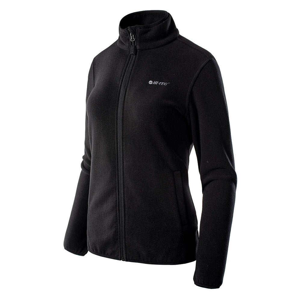 Black-Black - Side - Hi-Tec Womens-Ladies Lady Zoe Fleece Jacket
