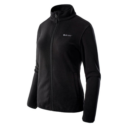 Black-Black - Side - Hi-Tec Womens-Ladies Lady Zoe Fleece Jacket
