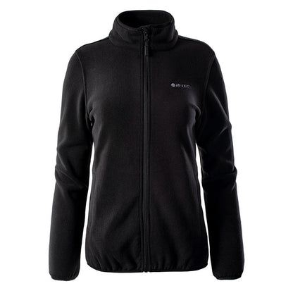 Black-Black - Front - Hi-Tec Womens-Ladies Lady Zoe Fleece Jacket