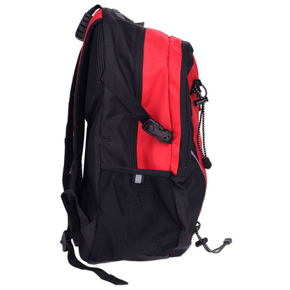 Red-Black - Side - Hi-Tec Unisex Adult Mandor Contrast 20L Backpack