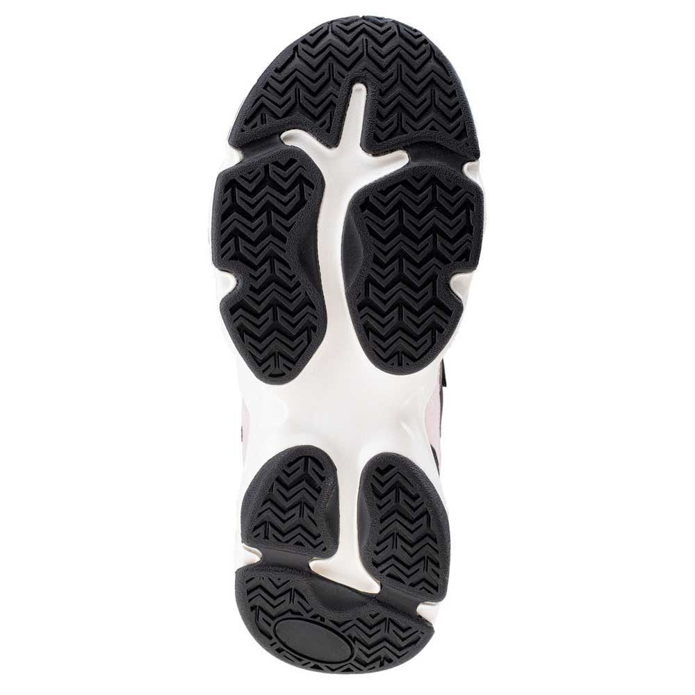 Black-Dark Grey-Pink - Side - Iguana Womens-Ladies Obenari Trainers