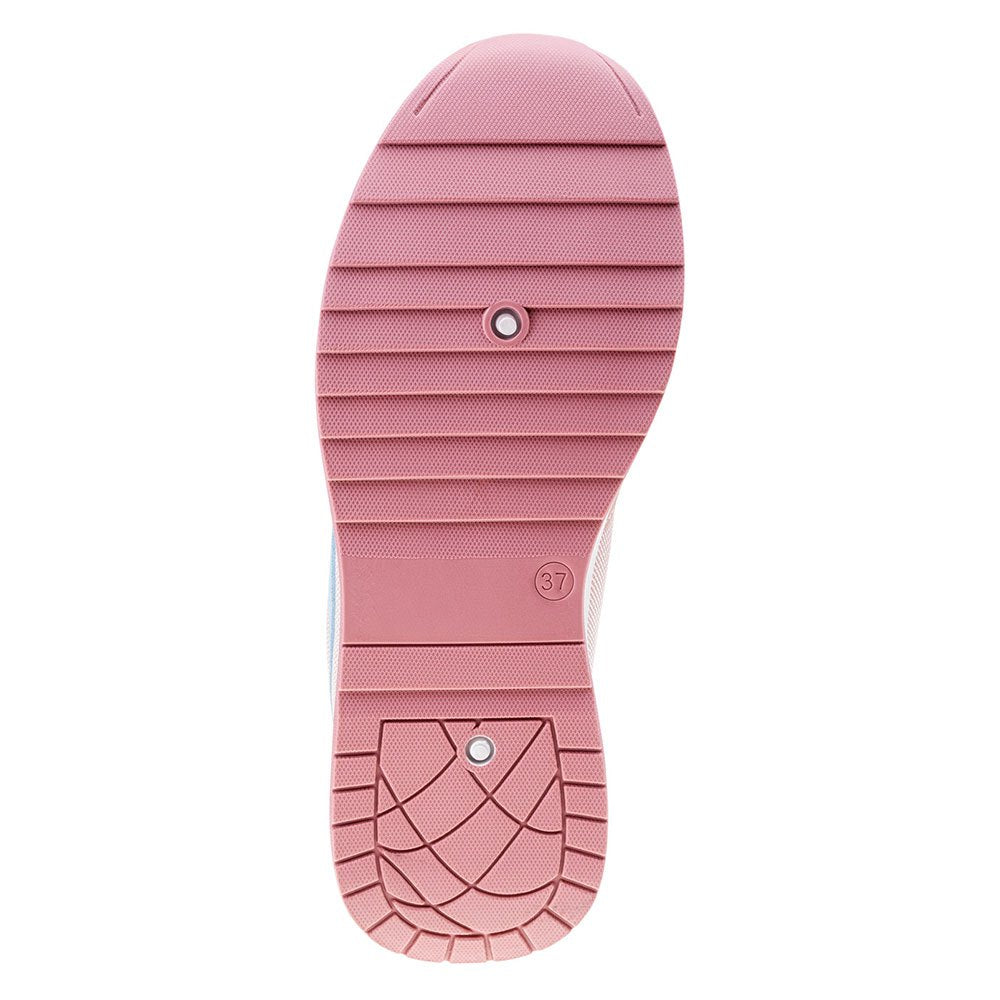 Powder Pink-Blue-Lavender - Side - Iguana Womens-Ladies Holmy Casual Trainers