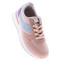Powder Pink-Blue-Lavender - Close up - Iguana Womens-Ladies Holmy Casual Trainers
