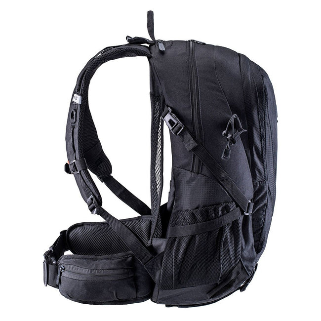 Black-Microchip - Side - Hi-Tec Aruba Backpack