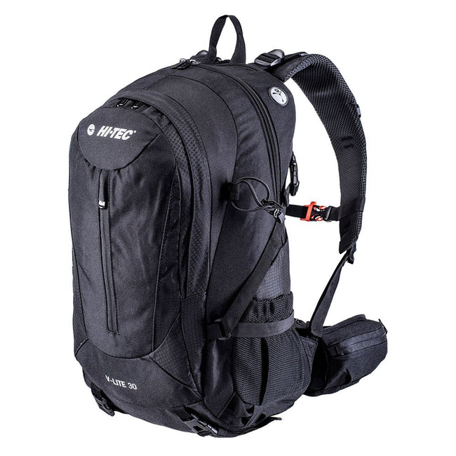 Black-Microchip - Lifestyle - Hi-Tec Aruba Backpack