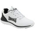 White-Black - Front - Lonsdale Womens-Ladies Silwick Trainers