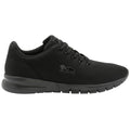 Black-Black - Back - Lonsdale Womens-Ladies Bedford Trainers