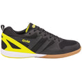 Black-Yellow - Back - Gola Mens Echo TX Indoor Court Shoes