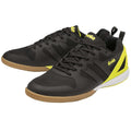 Black-Yellow - Close up - Gola Mens Echo TX Indoor Court Shoes
