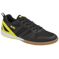 Black-Yellow - Front - Gola Mens Echo TX Indoor Court Shoes