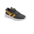 Charcoal-Sun Yellow - Front - Gola Childrens-Kids Performance Scorpion QF Trainers