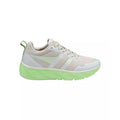Arcade White-Patina Green - Front - Gola Womens-Ladies Typhoon Performance Trainers