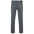 Grey - Front - Kam Jeanswear Mens Alba Slim Fit Chino Jeans