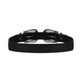 Black - Side - Krisp Womens-Ladies Double Buckle Western Leather Belt