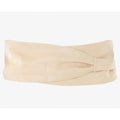 Cream - Lifestyle - Krisp Womens-Ladies Faux Leather Cinch Belt