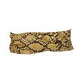 Mustard - Back - Krisp Womens-Ladies Snake Print Cinch Belt