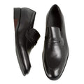 Black - Lifestyle - Krisp Mens Classic Leather Loafers