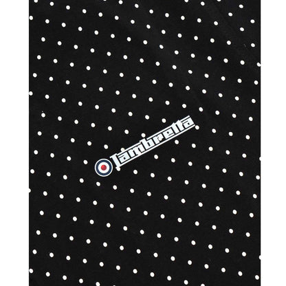 Black - Lifestyle - Lambretta Mens SS24 Polka Dot Polo Shirt