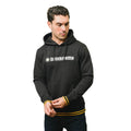Black-Gold - Side - Lambretta Mens Logo Hoodie