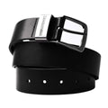 Black - Front - Lambretta Leather Lined Belt