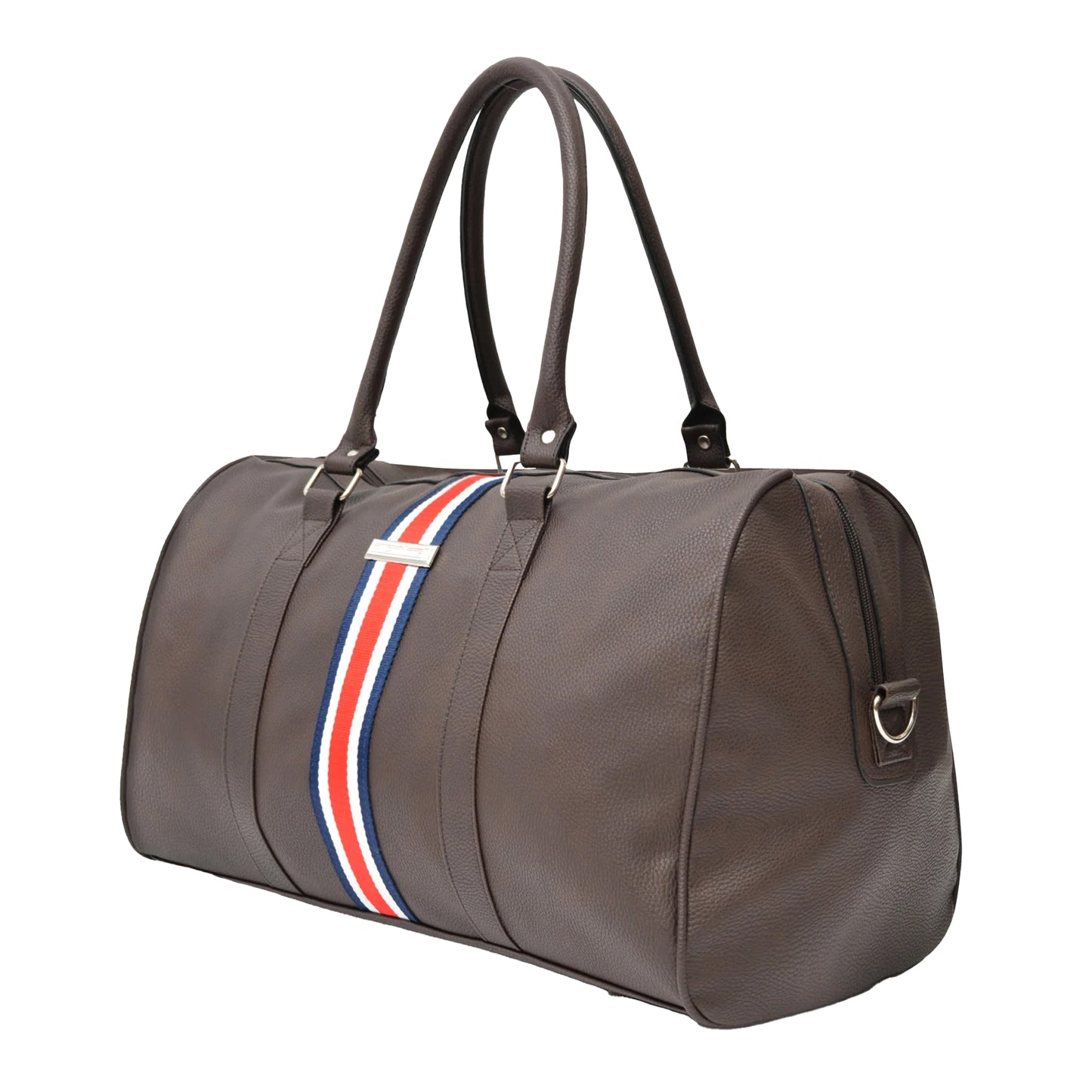 Brown - Side - Lambretta Vintage Weekend Bag