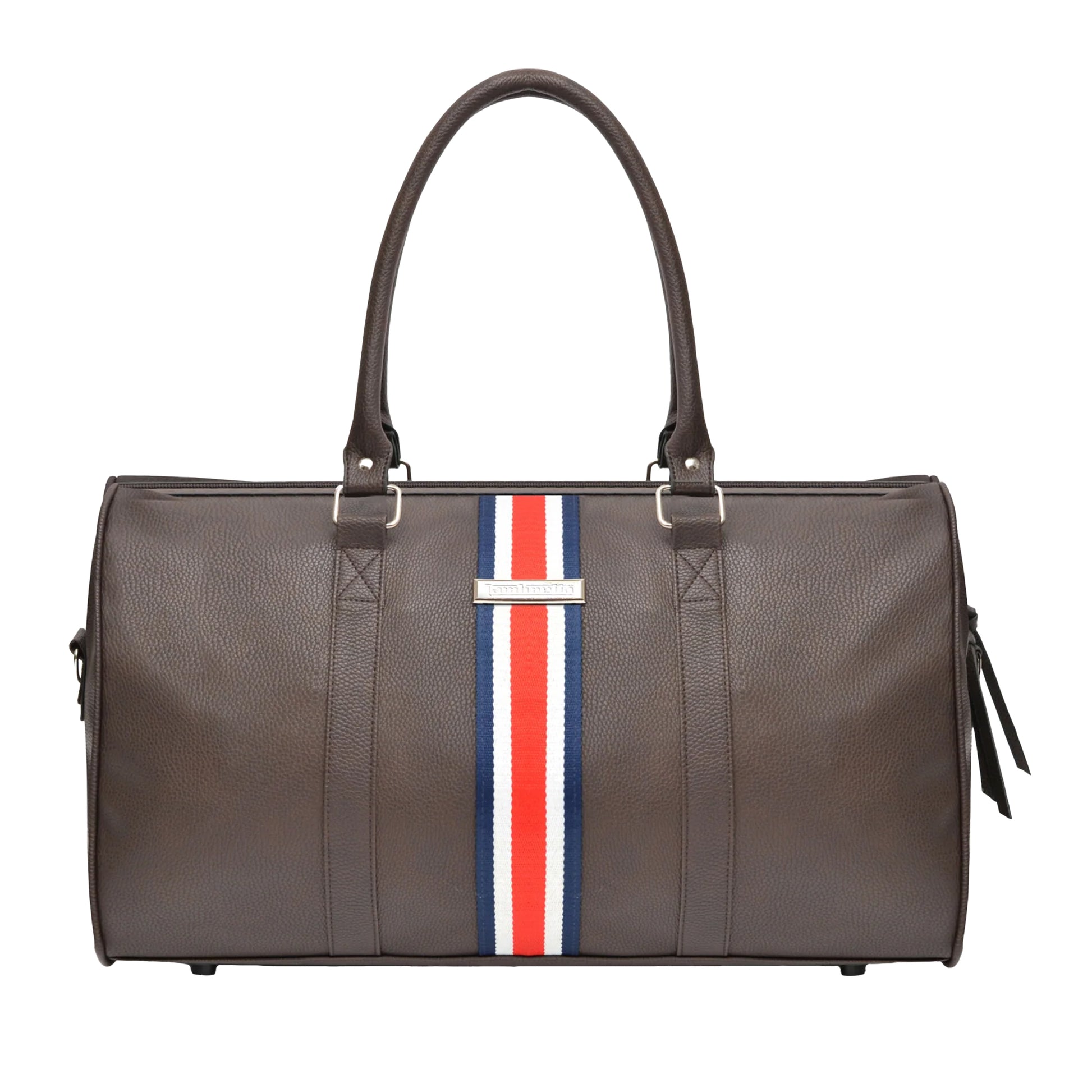 Brown - Front - Lambretta Vintage Weekend Bag