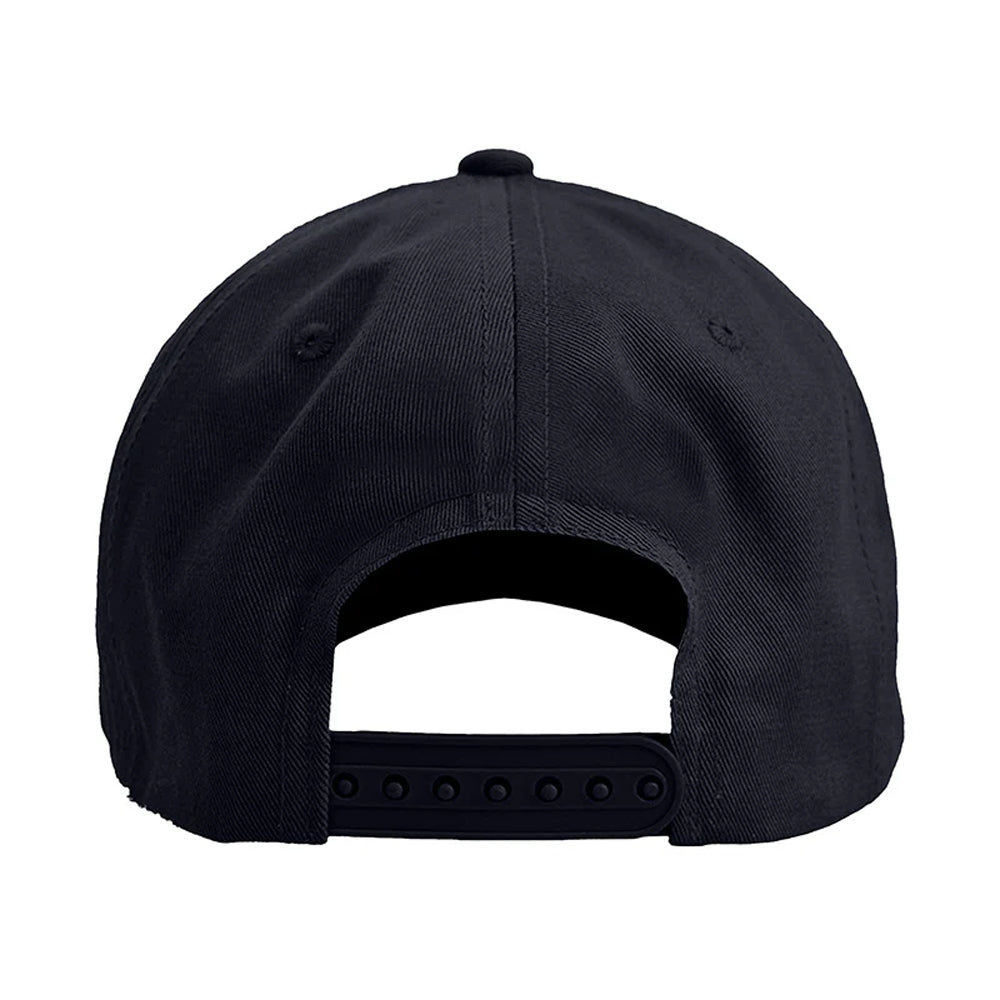 Black - Back - Lambretta Since 1947 Logo Baseball Cap