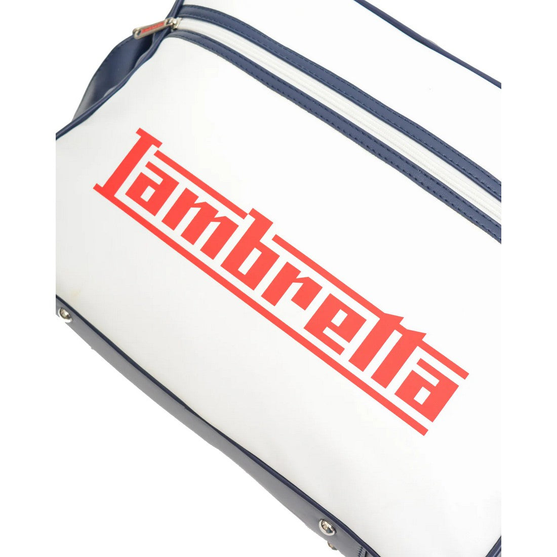 Navy-White - Side - Lambretta Unisex Adult Logo Cabin Bag
