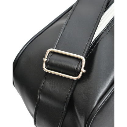 Black-White - Lifestyle - Lambretta Unisex Adult Logo Cabin Bag